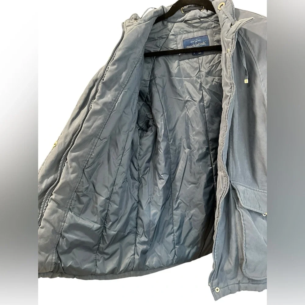 Mackintosh New England winter jacket/coat‎ men's Medium, light slate blue color
